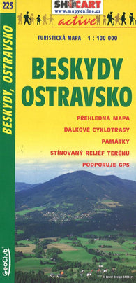 Buy map Beskydy Ostravsko Tourist Map