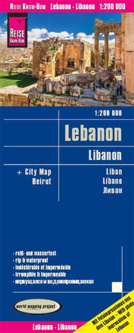 Buy map Libanon : 1:200 000 = Lebanon : 1:200 000 = Liban : 1:200 000 = Libano : 1:200 000 1:200 000