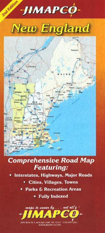 Buy map New England by Jimapco