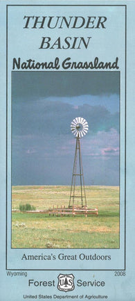 Buy map Thunder Basin National Grassland