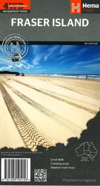 Buy map Fraser Island, Australia, 9th edition by Hema Maps