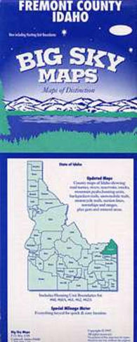 Buy map Fremont County, Idaho by Big Sky Maps
