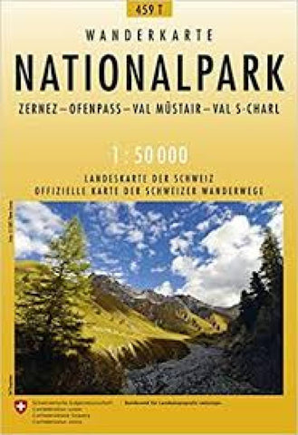 Buy map Nationalpark : Switzerland 1:50,000 Topographic Hiking Series #459T
