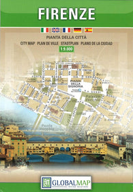 Buy map Florence, Italy, Complete City by Litografia Artistica Cartografica