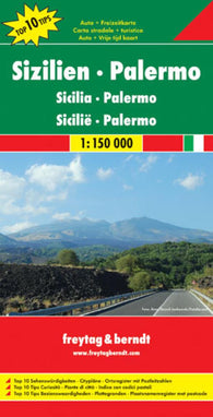 Buy map Sicily, Italy by Freytag-Berndt und Artaria
