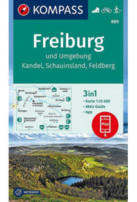 Buy map Freiburg und Umgebung : Kandel, Schauinsland, Feldburg : Karte 1:25 000