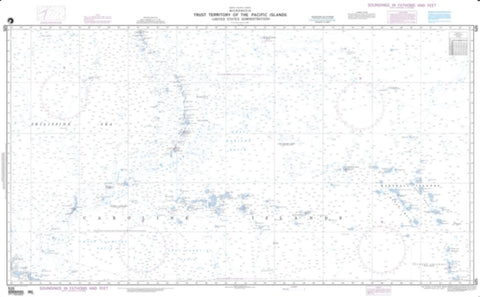 Buy map Trust Territory Of The Pacific Islands (NGA-525-3) by National Geospatial-Intelligence Agency