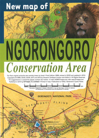 Buy map Ngorongoro Conservation Area