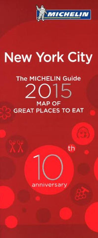 Buy map New York City, New York, Great Places to Eat by Michelin Maps and Guides