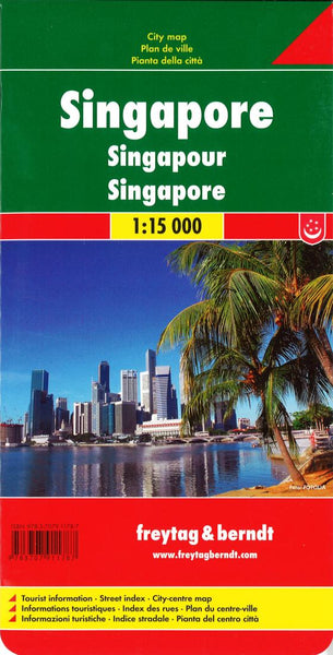 Buy map Singapore by Freytag-Berndt und Artaria