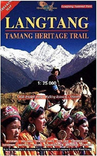 Buy map Langtang : Tamang Heritage Trail
