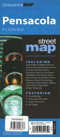Buy map Pensacola, Florida by Kappa Map Group