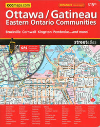 Buy map Ottawa Gatineau and Eastern Ontario Communities Street Atlas by Canadian Cartographics Corporation