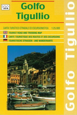 Buy map Golfo del Tiguillio, Italy by Litografia Artistica Cartografica