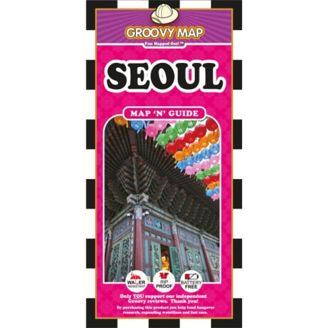 Buy map Seoul, South Korea, Map n Guide by Groovy Map Co.