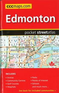 Buy map Edmonton AB Pocket Street Atlas by Canadian Cartographics Corporation
