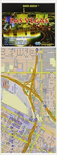 Buy map Las Vegas, Quick Access Map by Global Graphics