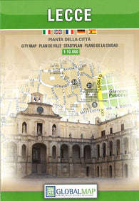 Buy map Lecce, Italy by Litografia Artistica Cartografica