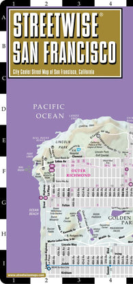Buy map Streetwise San Francisco