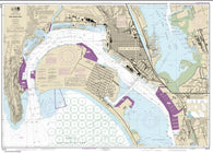 Buy map San Diego Bay (18773-43) by NOAA