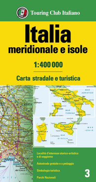 Buy map Italy, Southern and Islands