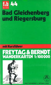 Buy map Bad Gleichenberg and Riegersburg by Freytag-Berndt und Artaria