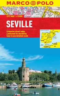 Buy map Seville, Spain by Marco Polo Travel Publishing Ltd