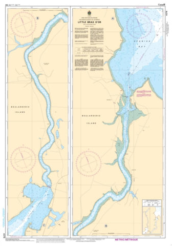 Buy map Little Bras dOr by Canadian Hydrographic Service