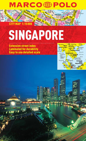 Buy map Singapore by Marco Polo Travel Publishing Ltd
