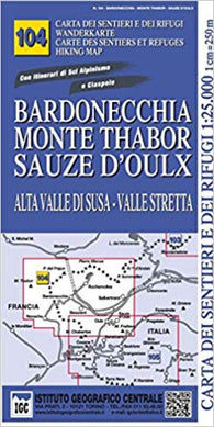 Buy map Bardonecchia, Monte Thabor, Sauze dOulx - Alta Valle di Susa, Valle Stretta