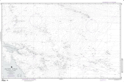 Buy map Pacific Ocean - Central Part (NGA-526-10) by National Geospatial-Intelligence Agency