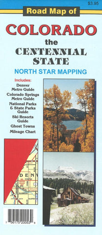 Buy map Road Map of Colorado: the Centennial State by North Star Mapping