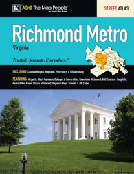 Buy map Richmond, VA, Metro Street Atlas by Kappa Map Group