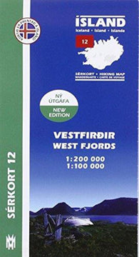 Buy map West Fjords Hiking Map