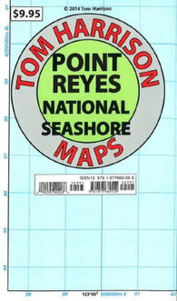 Buy map Point Reyes National Seashore, California by Tom Harrison Maps