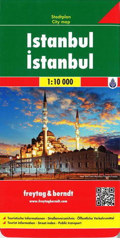 Buy map Istanbul, Turkey by Freytag-Berndt und Artaria