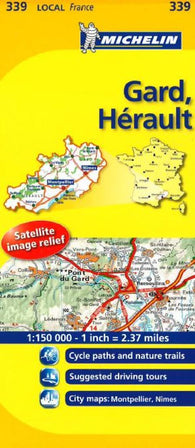 Buy map Gard, Herault (339) by Michelin Maps and Guides