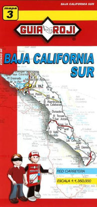 Buy map Baja California Sur, Mexico, State Map by Guia Roji