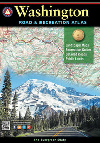 Buy map Washington Road and Recreation Atlas by Benchmark Maps