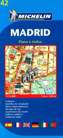 Buy map Madrid, Spain (42) by Michelin Maps and Guides