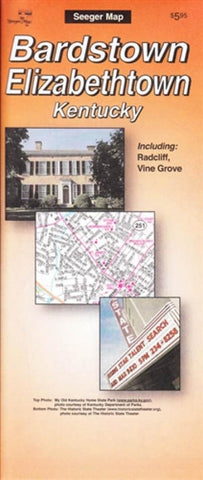 Buy map Bardstown and Elizabethtown, Kentucky by The Seeger Map Company Inc.
