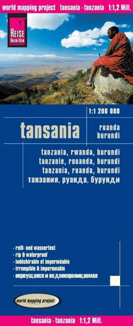 Buy map Tanzania, Rwanda, and Burundi by Reise Know-How Verlag