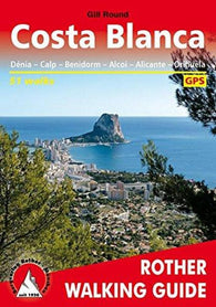 Buy map Costa Blanca : Denia-Calp-Benidorm-Alcoi-Alicante-Orihuela