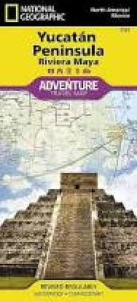 Buy map Yucatan, Mexico Adventure Map 3105