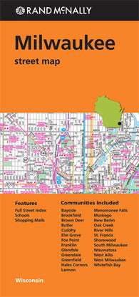 Buy map Milwaukee, Wisconsin by Rand McNally