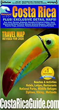 Buy map Costa Rica : waterproof : travel map : revised for 2020