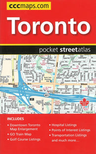 Buy map Toronto Pocket Street Atlas by Canadian Cartographics Corporation