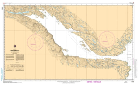Buy map Wager Bay by Canadian Hydrographic Service