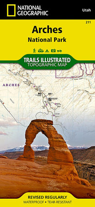 Buy map Arches National Park, Map 211