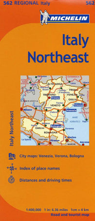 Buy map Italy, Northeast (562)